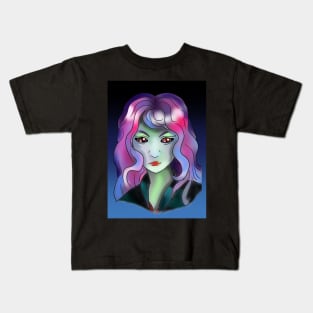 Manga demon girl Kids T-Shirt